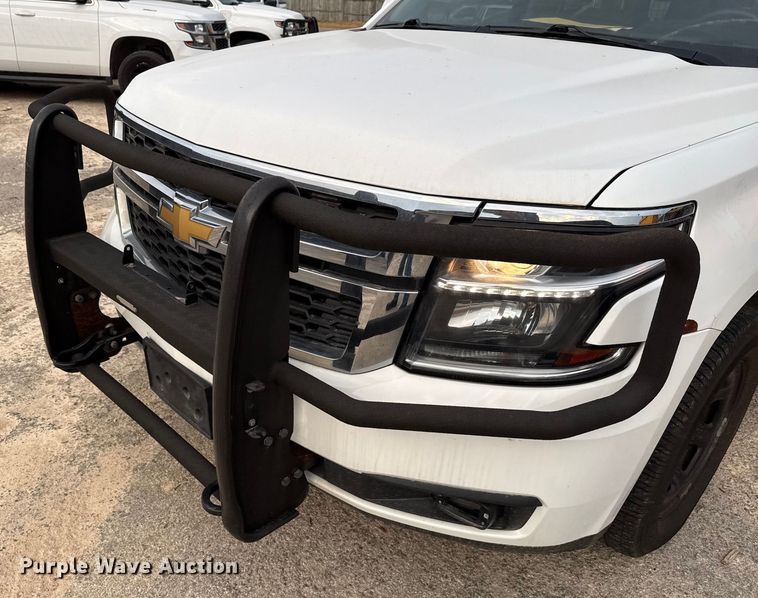 image for item ED5823 2016 Chevrolet Tahoe Police SUV