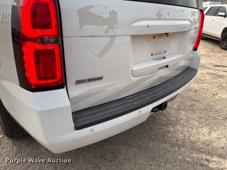 image for item ED5823 2016 Chevrolet Tahoe Police SUV