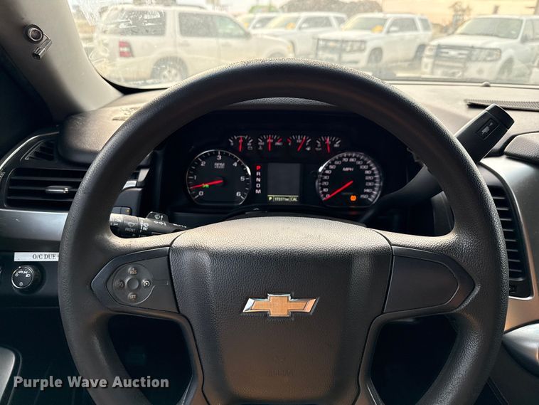 image for item ED5823 2016 Chevrolet Tahoe Police SUV