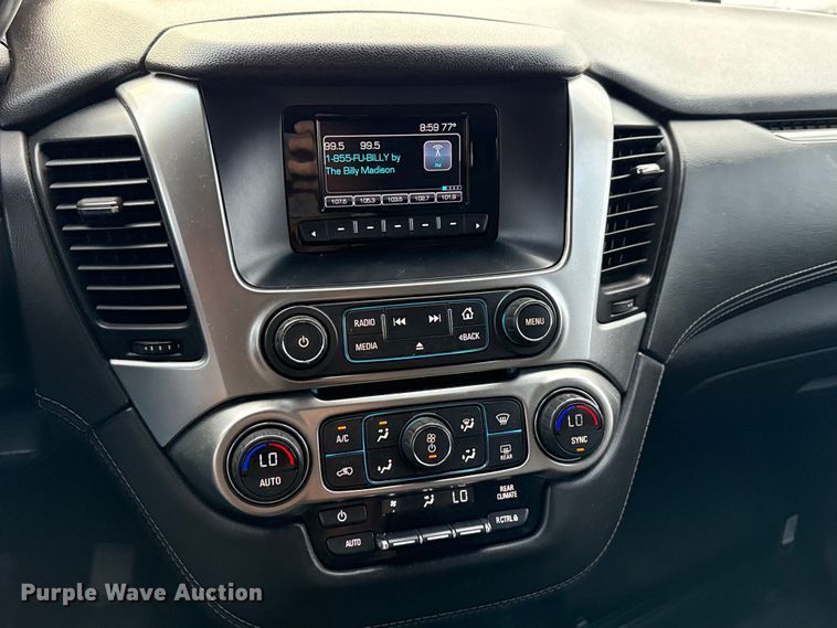 image for item ED5823 2016 Chevrolet Tahoe Police SUV