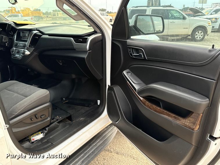 image for item ED5823 2016 Chevrolet Tahoe Police SUV