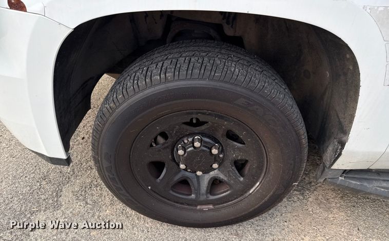 image for item ED5823 2016 Chevrolet Tahoe Police SUV