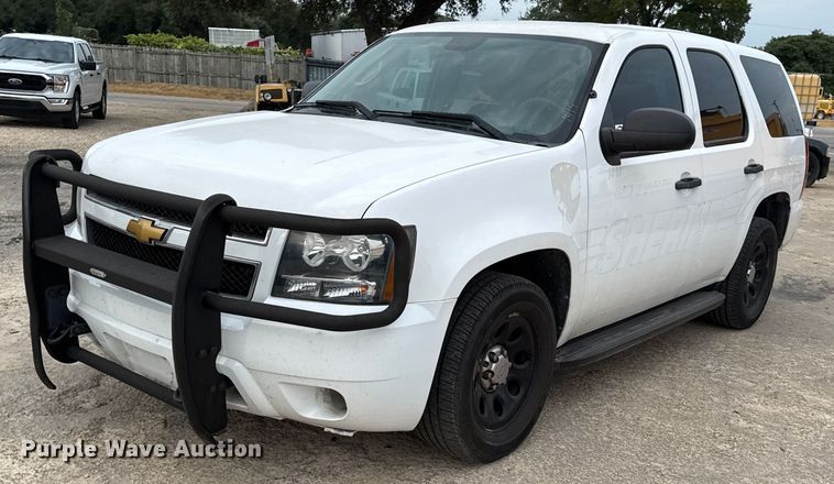 image for item ED5824 2014 Chevrolet Tahoe Police SUV