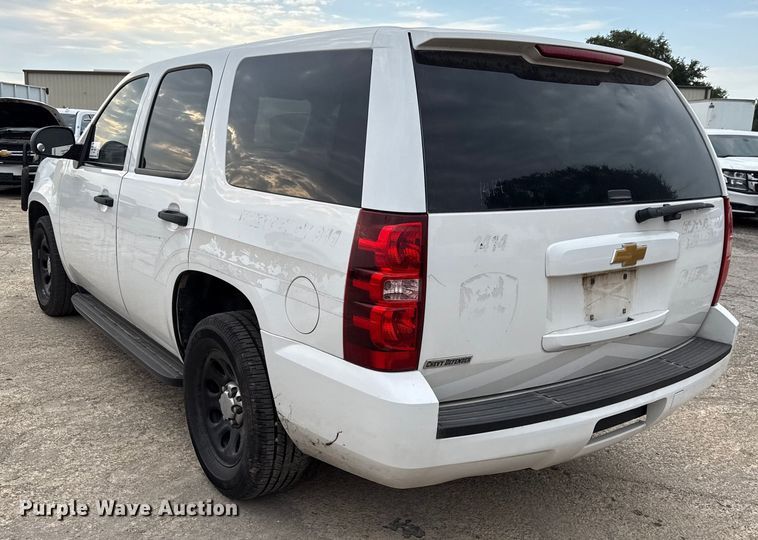 image for item ED5824 2014 Chevrolet Tahoe Police SUV