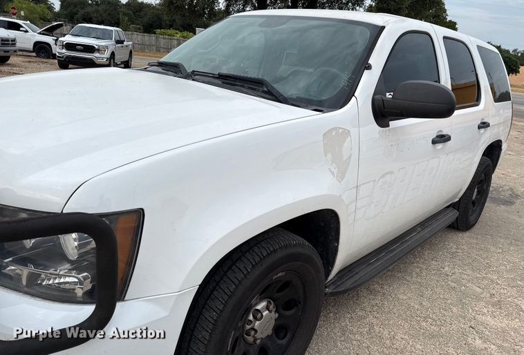 image for item ED5824 2014 Chevrolet Tahoe Police SUV
