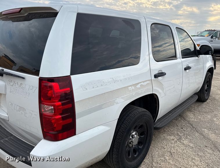 image for item ED5824 2014 Chevrolet Tahoe Police SUV