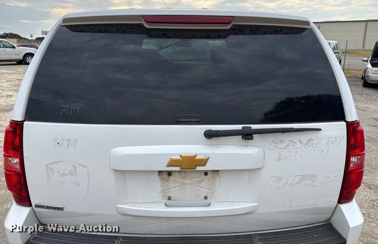 image for item ED5824 2014 Chevrolet Tahoe Police SUV