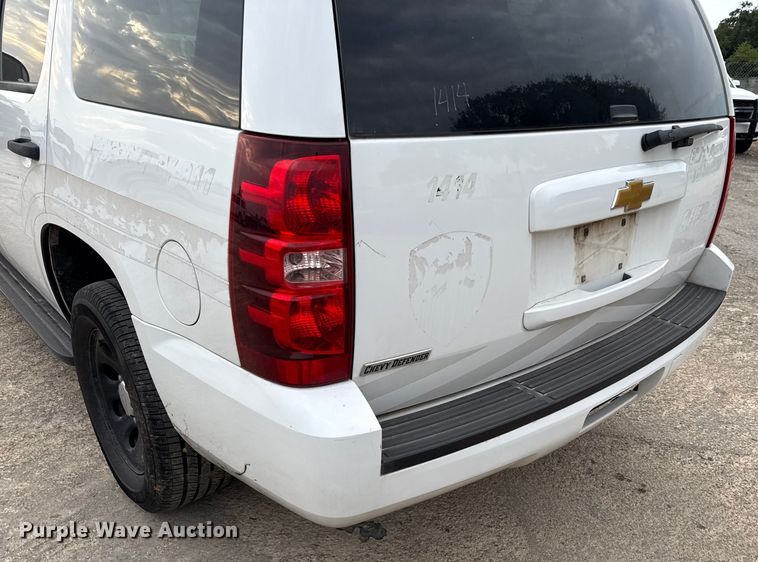 image for item ED5824 2014 Chevrolet Tahoe Police SUV