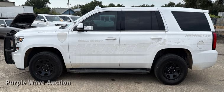 image for item ED5825 2018 Chevrolet Tahoe Police SUV
