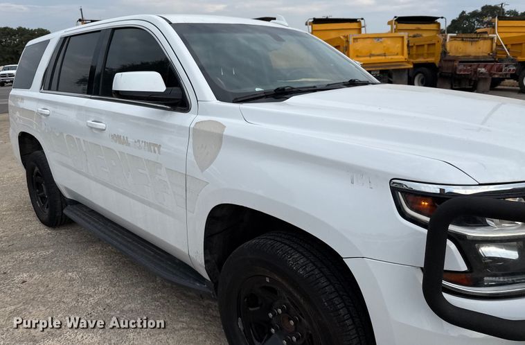 image for item ED5825 2018 Chevrolet Tahoe Police SUV