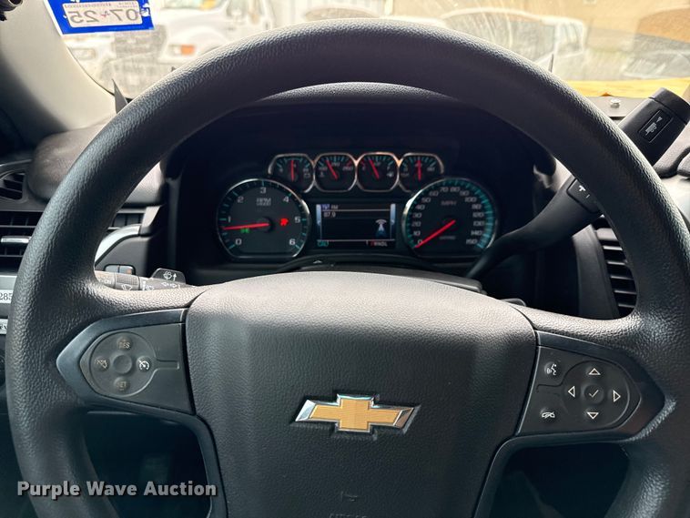 image for item ED5825 2018 Chevrolet Tahoe Police SUV