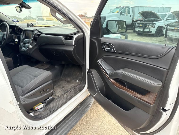 image for item ED5825 2018 Chevrolet Tahoe Police SUV