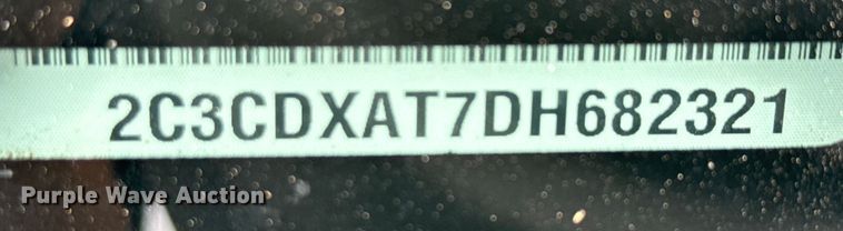 image for item ED5826 2013 Dodge Charger Police 