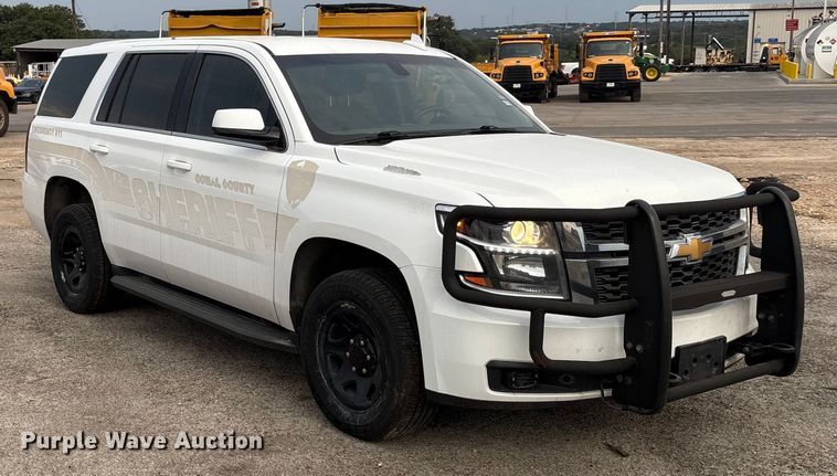 image for item ED5830 2018 Chevrolet Tahoe Police SUV