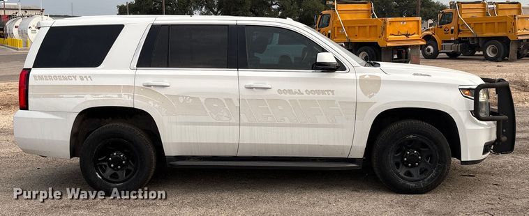 image for item ED5830 2018 Chevrolet Tahoe Police SUV