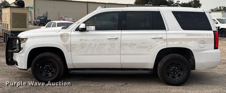 image for item ED5830 2018 Chevrolet Tahoe Police SUV