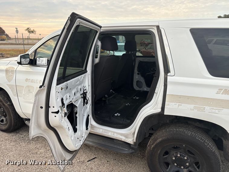 image for item ED5830 2018 Chevrolet Tahoe Police SUV