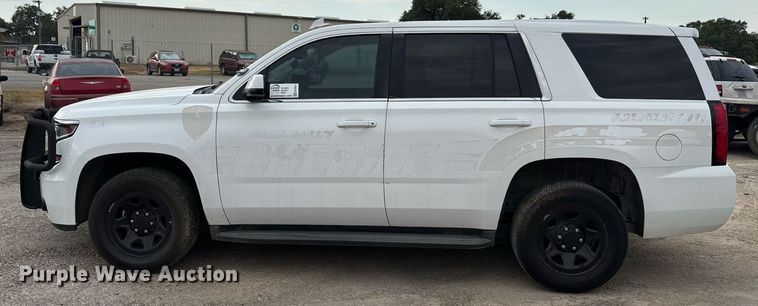 image for item ED5831 2015 Chevrolet Tahoe Police SUV