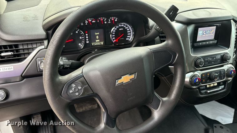 image for item ED5831 2015 Chevrolet Tahoe Police SUV