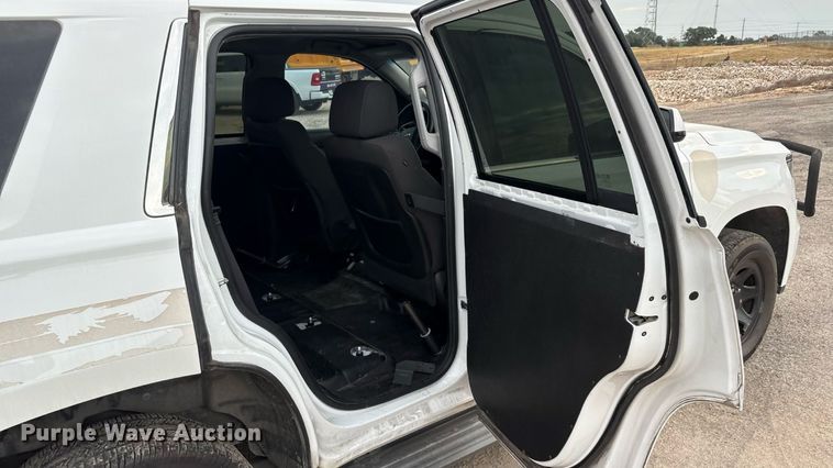 image for item ED5831 2015 Chevrolet Tahoe Police SUV