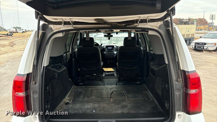 image for item ED5831 2015 Chevrolet Tahoe Police SUV