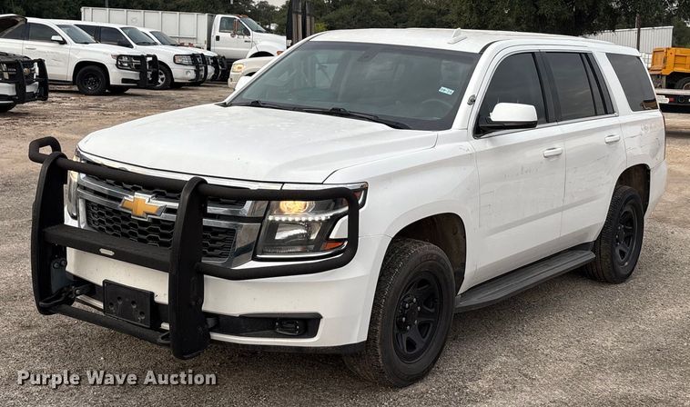 image for item ED5832 2015 Chevrolet Tahoe Police SUV