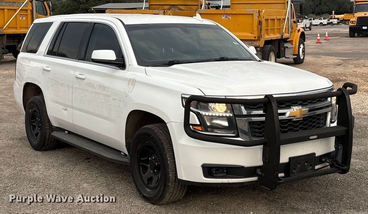 image for item ED5832 2015 Chevrolet Tahoe Police SUV