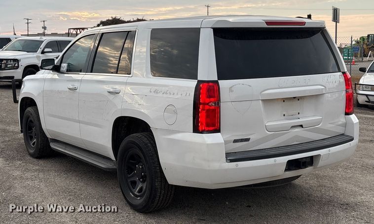 image for item ED5832 2015 Chevrolet Tahoe Police SUV