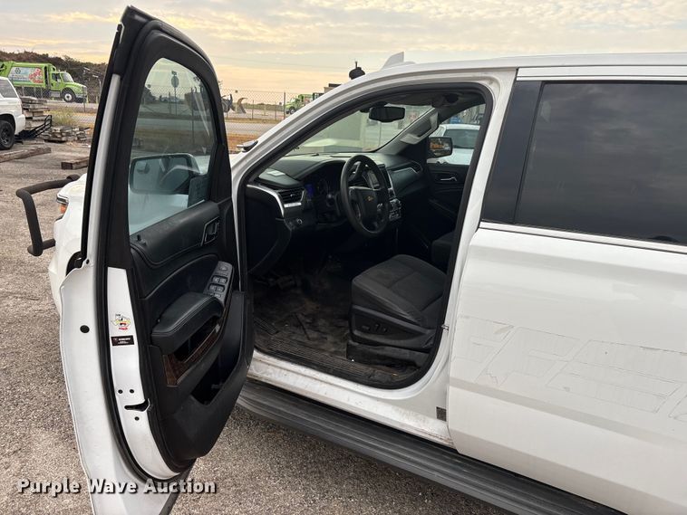 image for item ED5832 2015 Chevrolet Tahoe Police SUV