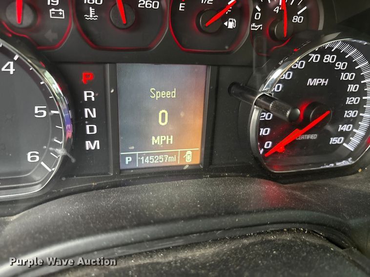 image for item ED5832 2015 Chevrolet Tahoe Police SUV