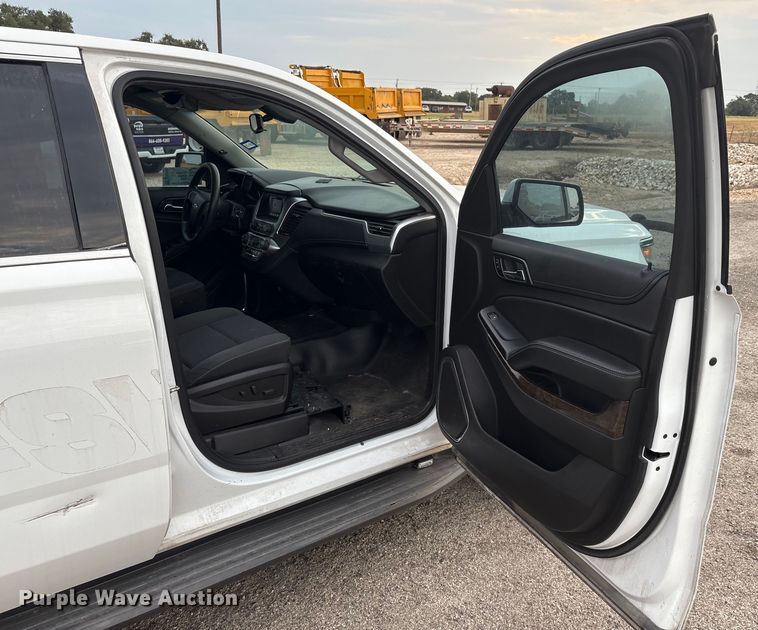 image for item ED5832 2015 Chevrolet Tahoe Police SUV