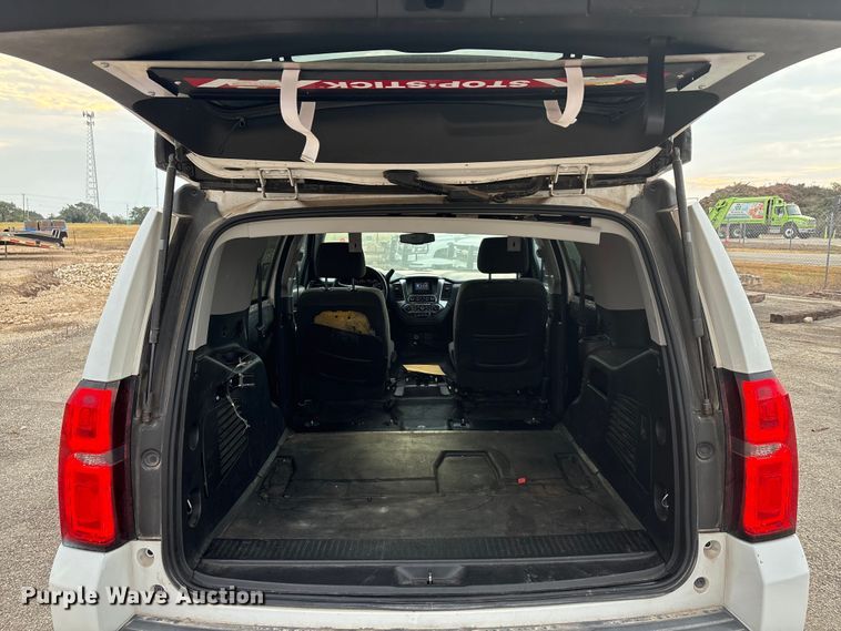 image for item ED5832 2015 Chevrolet Tahoe Police SUV