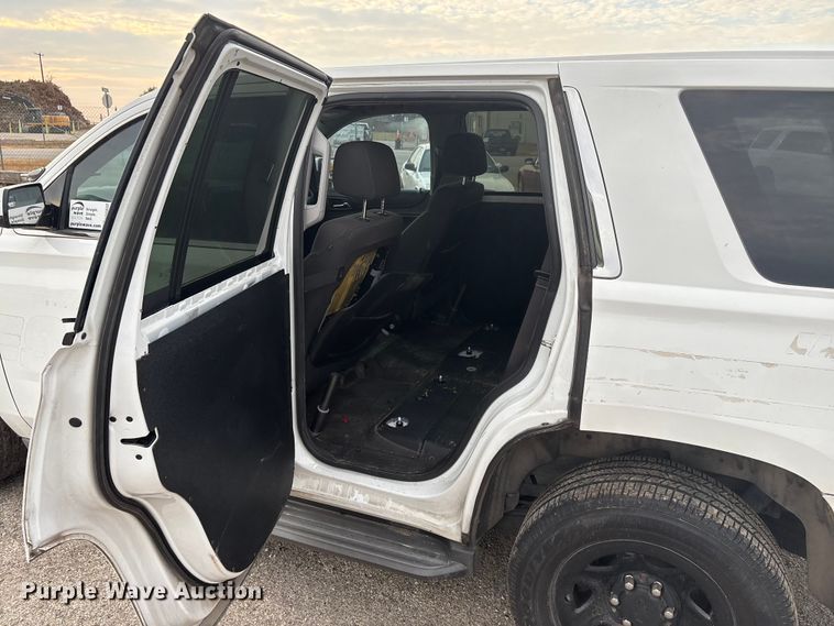 image for item ED5832 2015 Chevrolet Tahoe Police SUV