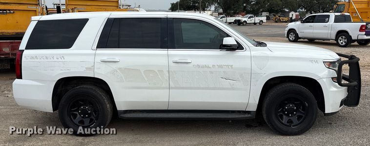 image for item ED5833 2016 Chevrolet Tahoe Police SUV