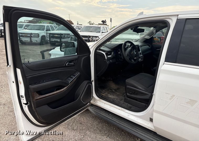 image for item ED5833 2016 Chevrolet Tahoe Police SUV