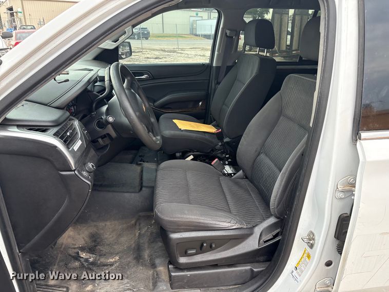 image for item ED5833 2016 Chevrolet Tahoe Police SUV