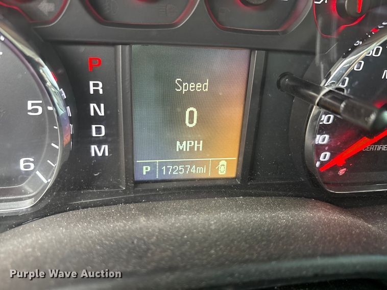 image for item ED5833 2016 Chevrolet Tahoe Police SUV