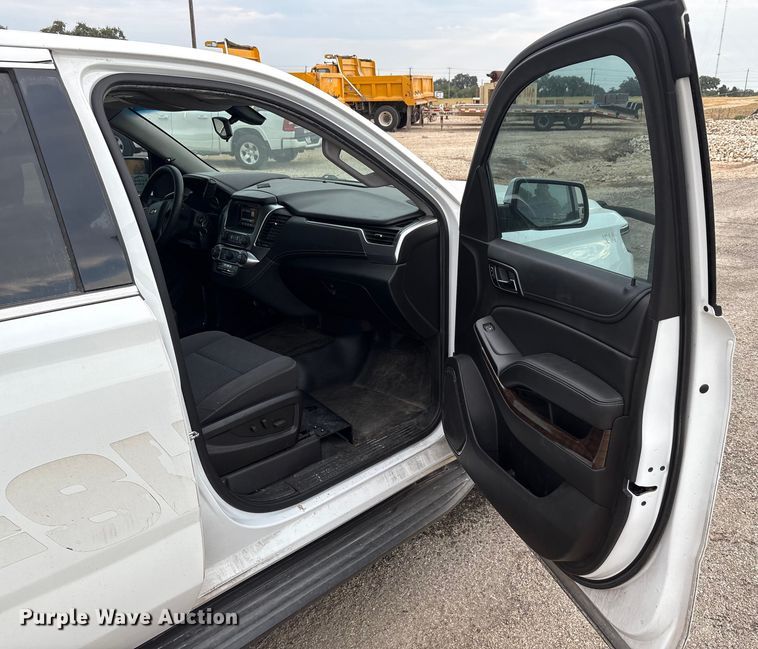 image for item ED5833 2016 Chevrolet Tahoe Police SUV