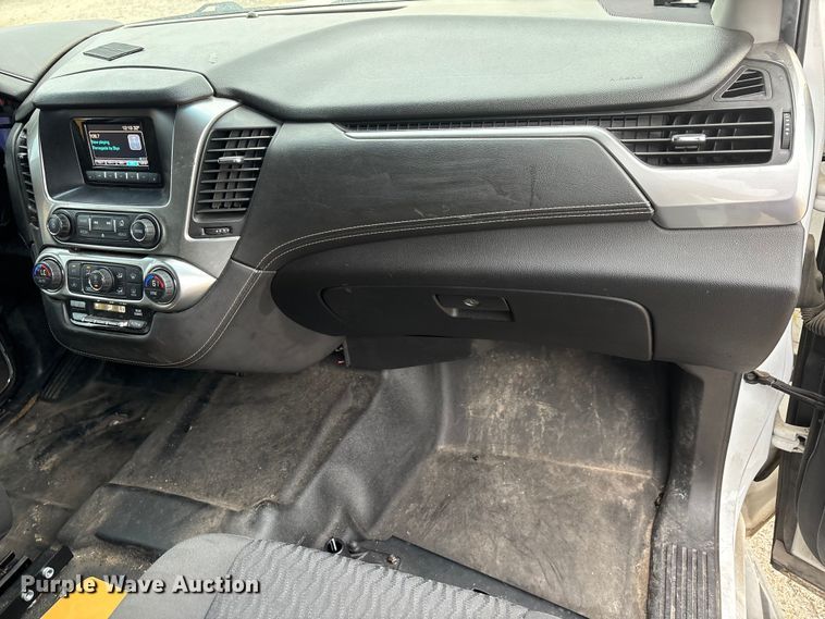 image for item ED5833 2016 Chevrolet Tahoe Police SUV