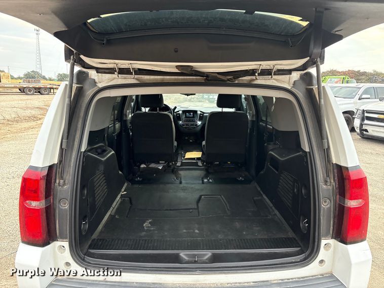 image for item ED5833 2016 Chevrolet Tahoe Police SUV