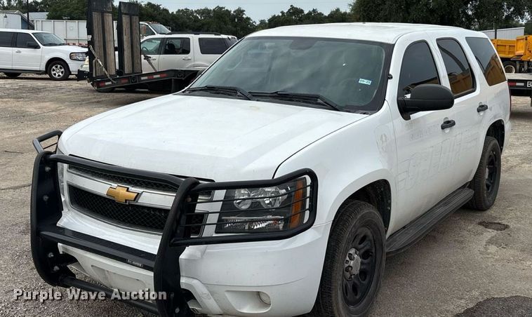 image for item ED5834 2013 Chevrolet Tahoe Police SUV