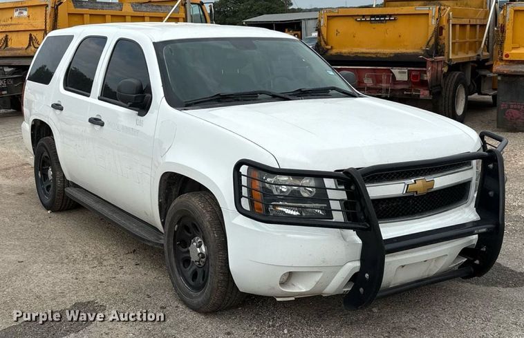 image for item ED5834 2013 Chevrolet Tahoe Police SUV