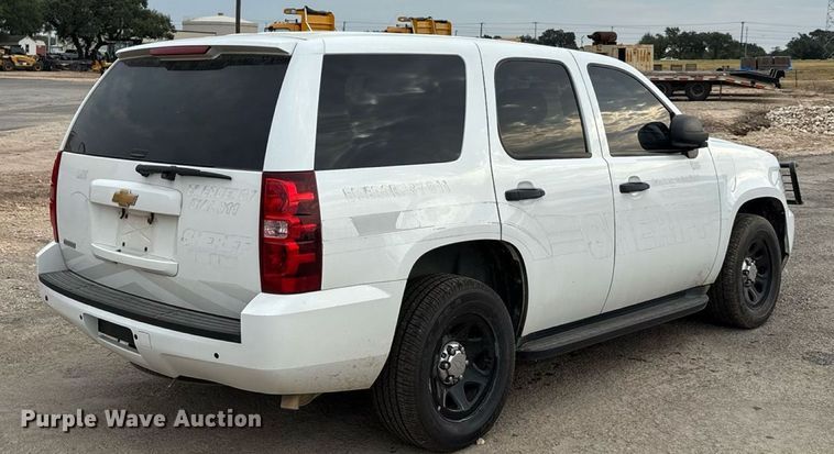 image for item ED5834 2013 Chevrolet Tahoe Police SUV