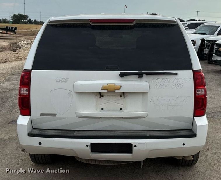 image for item ED5834 2013 Chevrolet Tahoe Police SUV