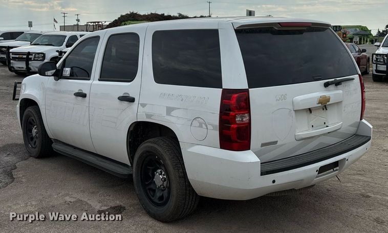 image for item ED5834 2013 Chevrolet Tahoe Police SUV