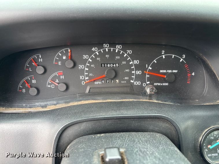 image for item ED5835 2004 Ford F750 dump truck