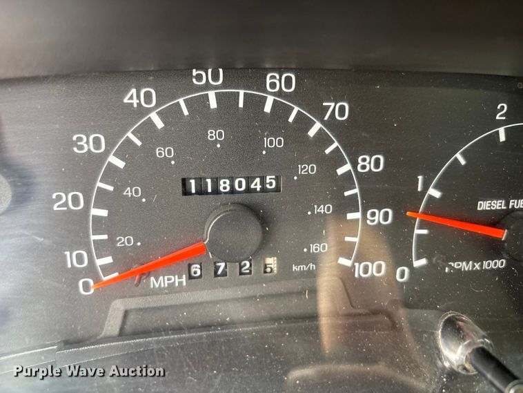 image for item ED5835 2004 Ford F750 dump truck