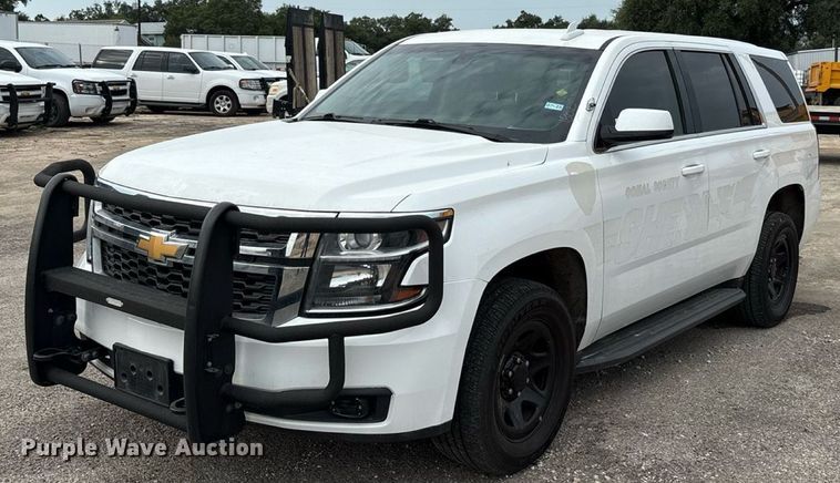 image for item ED5836 2018 Chevrolet Tahoe Police SUV