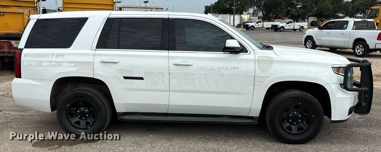 image for item ED5836 2018 Chevrolet Tahoe Police SUV