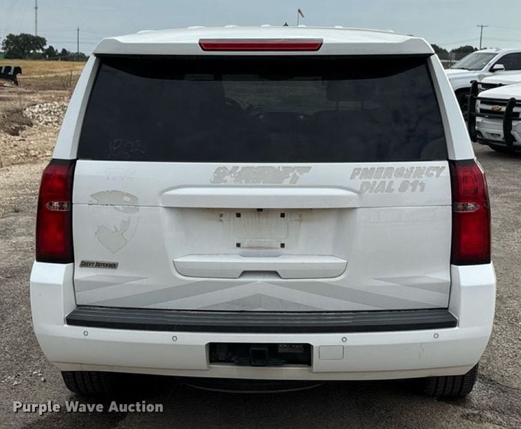 image for item ED5836 2018 Chevrolet Tahoe Police SUV